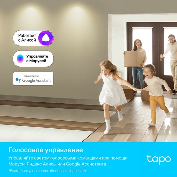 Светильник умный многоцветный TP-LINK (Tapo L630) от 2200K до 6500К, удалённое управление купить по самой низкой цене