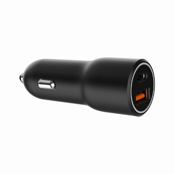 Зарядное устр.автомоб. 2*USB GEMBIRD (TA-UC-AC2PDQC38-CAR-01) 12-24V -> 1*USB Type-A + 1*USB Type-C PD, 38W купить по самой низкой цене