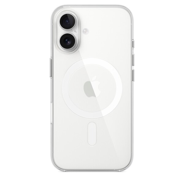 Чехол TPU Clear Case with MagSafe для Apple iPhone 16 Plus (6.7') (Clear) купить по самой низкой цене