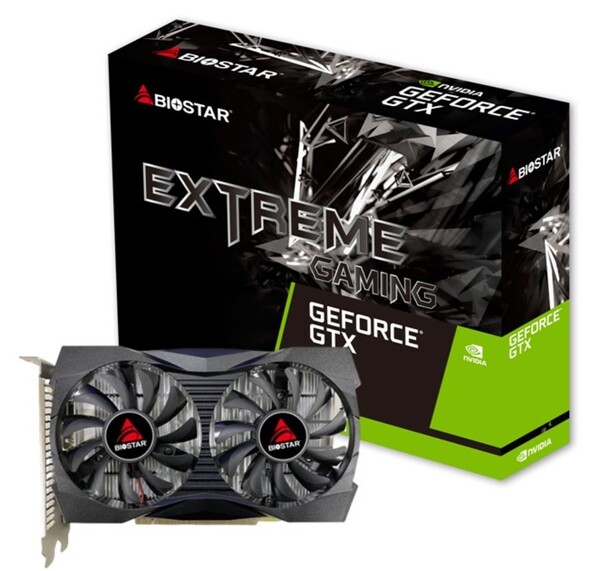 Видеокарта PCI-E 3.0 4Gb GDDR5 BIOSTAR GeForce GTX1050 (VN1055XF41) 128b, DP/HDMI/DVI-D купить по самой низкой цене