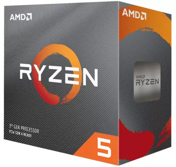 CPU AMD Ryzen 5 3600 BOX (100-100000031SBX) S-AM4, 3.6Ghz (4.2Ghz max), 3Mb+32Mb, 6Core, TDP 65Вт купить по самой низкой цене