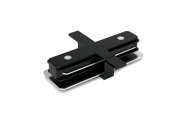 Коннектор GAUSS (TR131) для соединения трековых шинопроводов, I-образный, чёрный купить по самой низкой цене