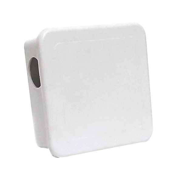 Распределительная коробка 'Электрика', внешняя, квадрат, белая (3650) купить по самой низкой цене