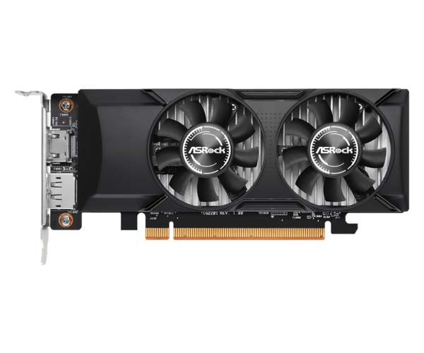 Видеокарта PCI-E 4.0 4Gb GDDR6 ASRock Intel Arc A310 4GB LP (90-G4NZZ-00UANF) 64b, 1*HDMI/DP купить по самой низкой цене