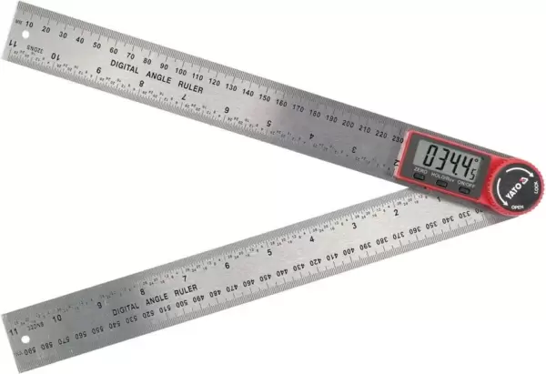 Угломер электронный YATO (YT-71004) 300mm., диапазон 0-360°, разрешение 0,05° купить по самой низкой цене