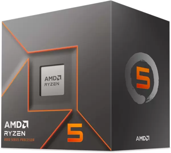 CPU AMD Ryzen 5 8400F BOX (100-100001591BOX) S-AM5, 4.2(max 4.7)Ghz, 16Mb, 6Core, TDP 65W купить по самой низкой цене
