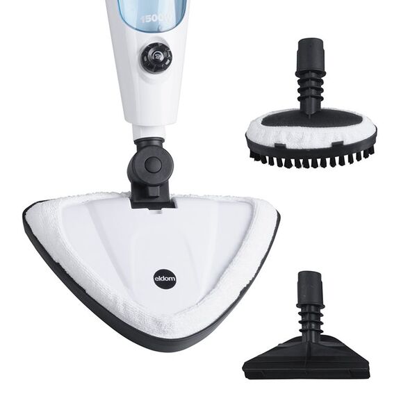 Пароочиститель напольный (паровая швабра) Eldom (PM850) 1500Вт, 1 бар, 0.4 л. купить по самой низкой цене