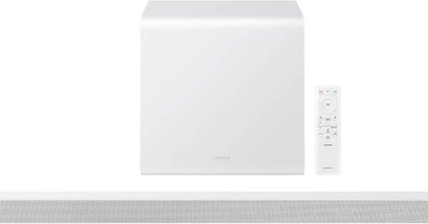 Саундбар Samsung HW-S801D 3.1.2, беспровод.сабвуфер, USB, BT, Wi-Fi, Д/У, HDMI, белый купить по самой низкой цене