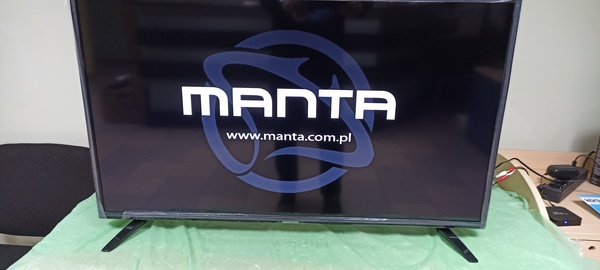 40' Телевизор MANTA 40LED4004T2PRO FHD, HDMI, USB, SCART, VGA, DVB-T2/C Уценка! купить по самой низкой цене
