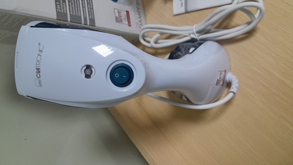 Отпариватель ручной для одежды Clatronic (DB 3717)  1100Вт., 5 бар, 0.2л.) Уценка! купить по самой низкой цене