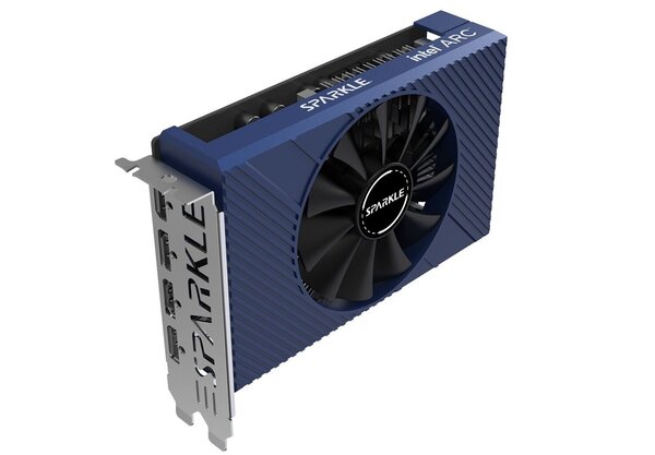 Видеокарта PCI-E 4.0 6Gb GDDR6 Sparkle Intel Arc A380 6GB ELF (SA380E-6G) 96b, 1*HDMI/2*miniDP купить по самой низкой цене