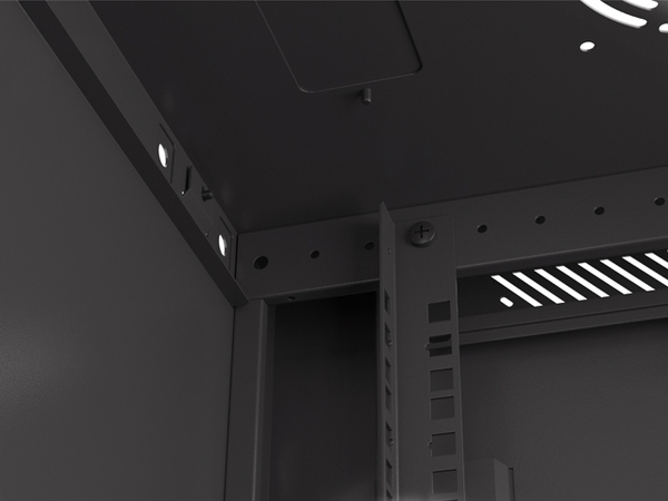 Шкаф настен.коммутацион. LANBERG WF01-6412-23B 19', 12U 600x450мм, black, дверь - закаленное стекло купить по самой низкой цене