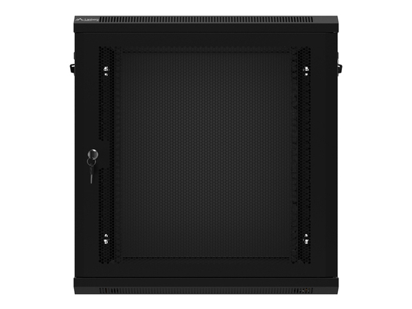 Шкаф настен.коммутацион. LANBERG WF01-6412-23B 19', 12U 600x450мм, black, дверь - закаленное стекло купить по самой низкой цене
