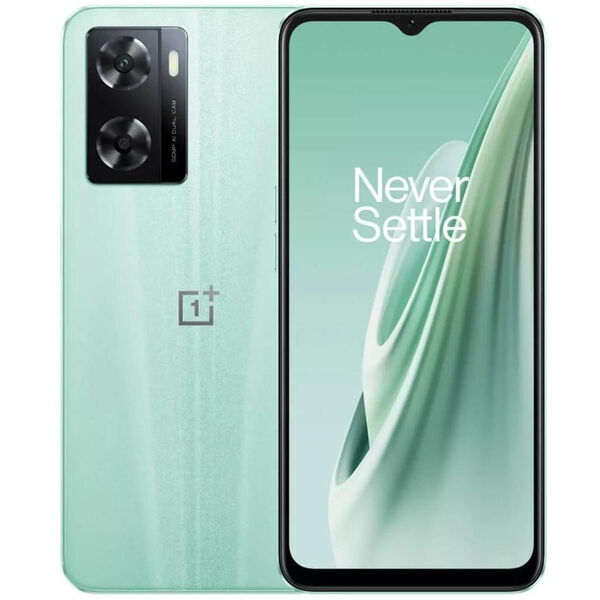 Смартфон OnePlus Nord N20 SE  4/128GB,  6.56” HD+ 1612*720, 8/50Мп, 2*SIM + microSD  Jade Wave купить по самой низкой цене