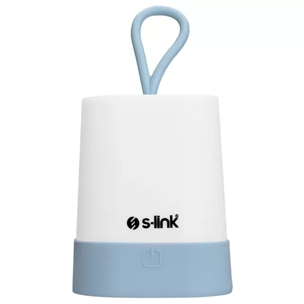 Фонарь аккумуляторный S-link SL-F141 1W Led 1200mAh Rechargeable Touch On/Off (Голубой) купить по самой низкой цене