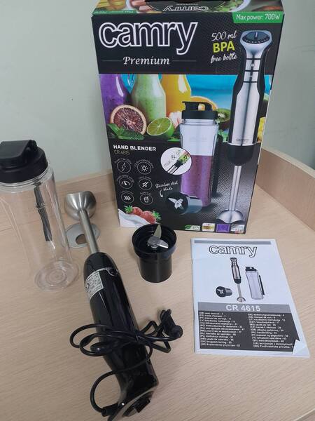 Блендер Camry CR 4615 (погружной, 400W, 16 скоростей, 500мл.)) Уценка! купить по самой низкой цене