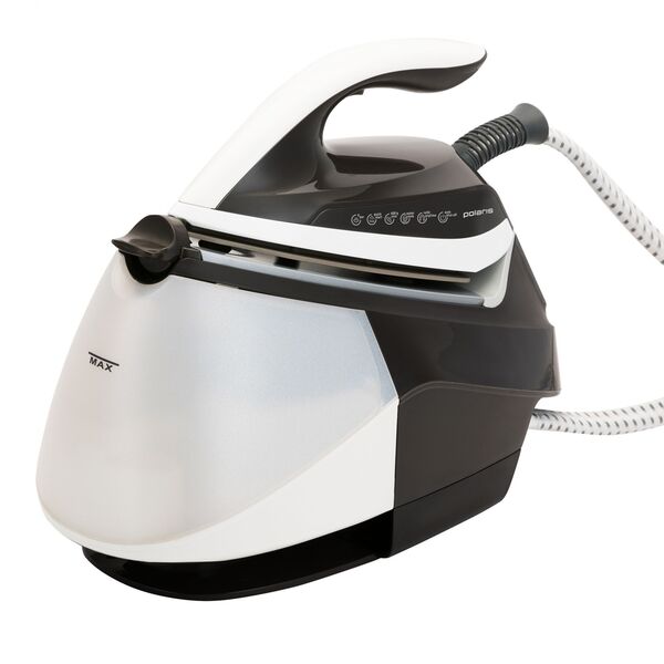 Утюг с парогенерат. Polaris PSS 9090K Turbo Steam (2600Вт, подош.PRO 5 Ceramic,9 бар/160г/мин, дисплей) Уценка купить по самой низкой цене