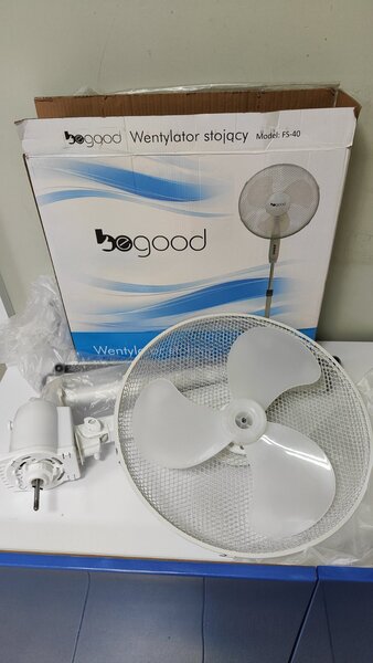 Вентилятор напольн. Luxpol Begood FS-40  (3 скор, 45Вт, регул. высоты колебаний, регулировка наклона) Уценка! купить по самой низкой цене