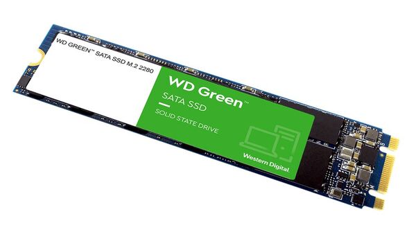 SSD 250Гб, M.2 2280/PCI-E 3.0x4 NVMe, Western Digital, WD Green,TLC (WDS250G2G0C) R/W 2400/1500МБ/с купить по самой низкой цене