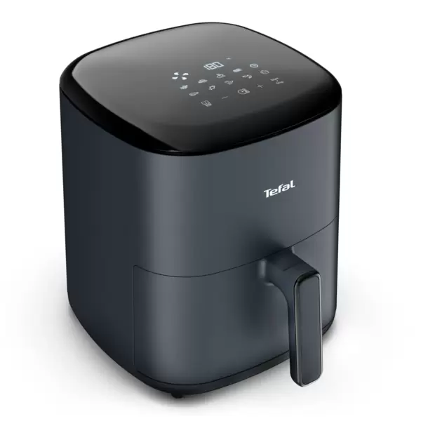 Аэрофритюрница (аэрогриль) Tefal Easy Fry MAX (EY245B10) 1500Вт, 5л чёрн/серебр, ЖК-дисплей купить по самой низкой цене