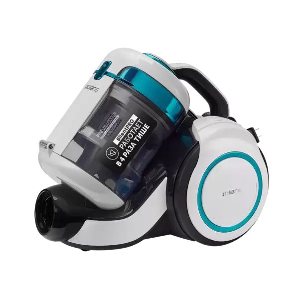Пылесос Polaris PVC 1834 (циклонн.фильтр,мощн.1800/420Вт, 1.7л) pearl-colored/turquoise Уценка! купить по самой низкой цене