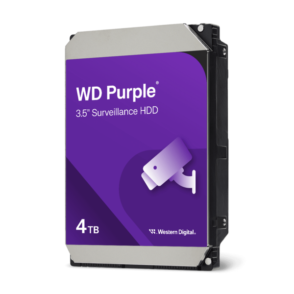 HDD SATA3 4TB Western Digital Purple WD44PURZ (128Mb, IntelliPower) купить по самой низкой цене