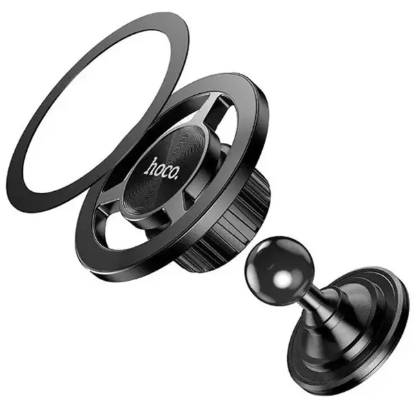 Автодержатель Hoco DCA46 Mini magnetic (center console) (Black) купить по самой низкой цене