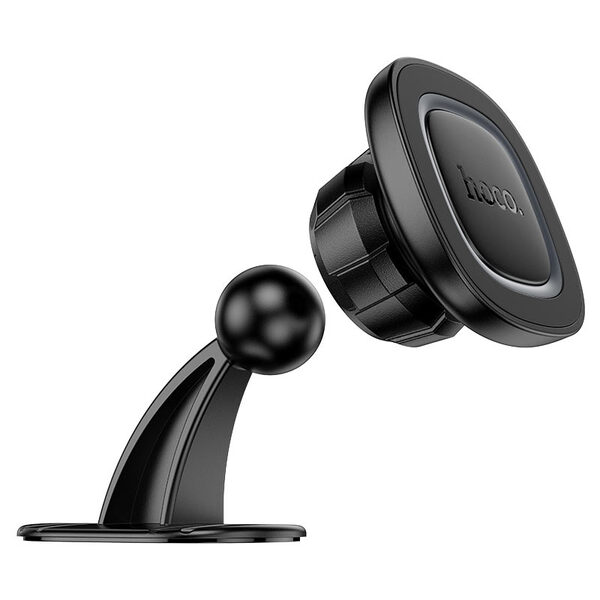 Автодержатель Hoco H73 Crown magnetic (center console) (Black / Metal gray) купить по самой низкой цене
