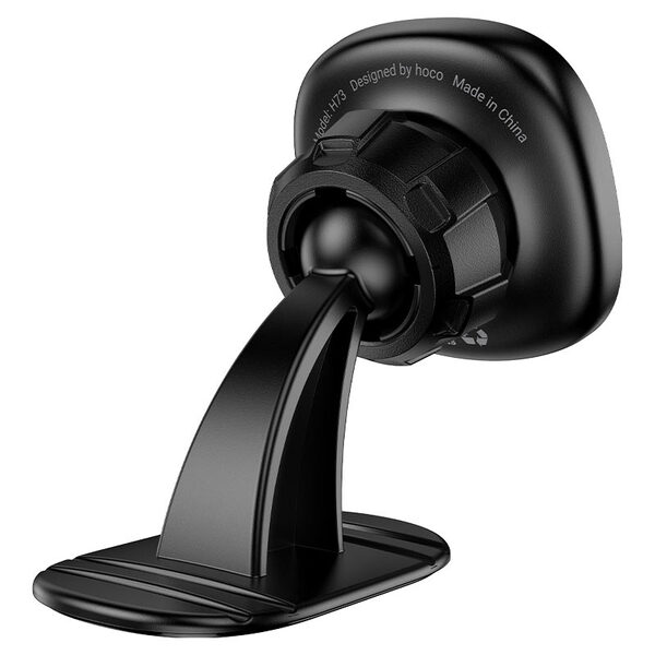 Автодержатель Hoco H73 Crown magnetic (center console) (Black / Metal gray) купить по самой низкой цене
