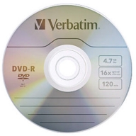 Диск DVD-R VERBATIM 16X 4,7GB (1шт.)  (43549/43548/43523/43522) Диск DVD-R VERBATIM 16X 4,7GB (1шт.)  (43549/43548/43523/43522) купить по самой низкой цене