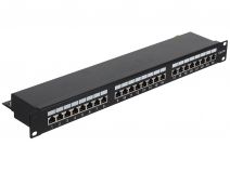 Панель ETHERNET 19'PATCH PANEL FTP 24PORT CAT.5E (NPP-C524-002) экран. купить по самой низкой цене
