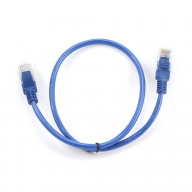 PATCH CORD UTP CAT.5E,0.5м. (PP12-0.5M/B) blue купить по самой низкой цене