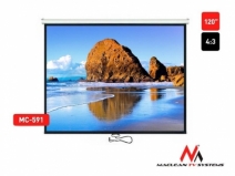 Проекционный экран Maclean MC-591 120' 4:3 240x180см купить по самой низкой цене