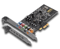 Sound card Creative Labs Creative SB Audigy FX PCI-E (70SB157000000) купить по самой низкой цене