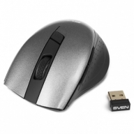 Мышь SVEN RX-425W Wireless 2.4GHz,5кл+1., grey купить по самой низкой цене