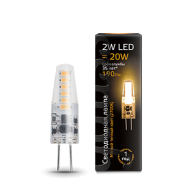 Лампа светодиодная GAUSS 2700k, 2Вт,190лм,G4 (107707102) купить по самой низкой цене