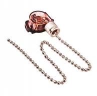 Выключатель для настенного светильника (арт. 32-0101-9) PROCONNECT, с цепочкой 270мм «Silver» купить по самой низкой цене