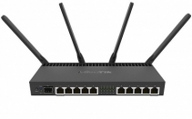 Маршрутизатор Mikrotik RB4011iGS+5HacQ2HnD-IN (10*GLan+1*SFP+, PoE, 802.11a/b/g/n/ac, 2.4/5GHz) купить по самой низкой цене