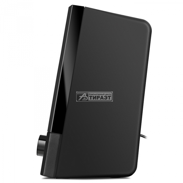 Акустика SVEN 357 2.0 black (2x3W, DC 5V/USB питан, разъемы для наушников и микрофона)  ABS-пласт. купить по самой низкой цене