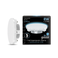 Лампа светодиодная GAUSS 4100k, 8Вт, 690лм, gx53 (108008208) tablet купить по самой низкой цене