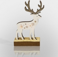 Деревянная фигурка с подсветкой  'Олененок' (504-014) 13x5x19.5см    REXAN купить по самой низкой цене