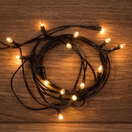 Гирлянда универсальная (303-112) 20 ламп накаливания, ТЕПЛЫЙ БЕЛЫЙ, 1.8 метра   REXANT купить по самой низкой цене