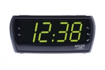 Часы настольные с радио ADLER AD-1121 (FM/AM, питание от сети, LED дисплей, будильник) купить по самой низкой цене