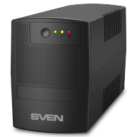 Блок UPS 800VA/390Вт SVEN UP-B800 (вых.3*CEE7/4) black купить по самой низкой цене