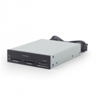 Картридер Gembird (FDI2-ALLIN1-03) внутренний в 3.5' отсек,USB, SATA порт, Black купить по самой низкой цене