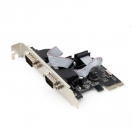 Контроллер (SPC-22)   PCI-Express rev.1.1 -> 2*RS-232 DB9  + планка Low-profile купить по самой низкой цене