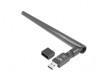 Адаптер WiFi LANBERG (NC-0300-WIE) USB, 2.4GHz, 300 Mb/s - 802.11 b/g/n, съёмная внешн.антена купить по самой низкой цене