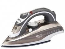 Утюг Adler AD-5030 (3000Вт, подошва-керамика, вертикаль.отпаривание) купить по самой низкой цене