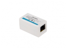 Соединитель кабеля LANBERG (AD-RJ45-RJ45-OU5) RJ-45 <-> RJ-45, UTP CAT5E, white купить по самой низкой цене