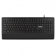 Клавиатура SVEN KB-E5500 USB, black, 104кл. + 12(Fn)кл. купить по самой низкой цене